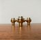 Vintage Metal Modular Atomic Stacking Candle Holder from Quist, 1970s 10