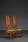 Brutalist Low Chairs, 1960s, Set of 2 23