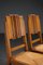 French Art Deco Side Chairs in Rush by Victor Courtray, 1940s, Set of 2, Image 7