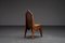 Cubist Carved Wood Side Chair, 1920s 4