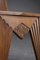 Kubistischer Beistellstuhl aus geschnitztem Holz, 1920er 11