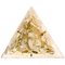 Vergoldete Pyramiden- oder Wandlampe aus Muranoglas von La Murrina, Italien, 1970er 1