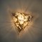 Gold-Plated Pyramid Murano Flush Mount or Wall Light from La Murrina, Italy, 1970s, Image 12