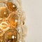Applique a bolle in vetro ambrato di Helena Tynell per Limburg, anni '60, Immagine 12