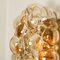 Amber Glass Bubble Wall Sconce by Helena Tynell for Limburg, 1960s 10