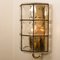 Iron and Bubble Glass Sconce attributed to Limburg, Germany, 1960s 11