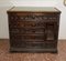 Carved Walnut Chest of Drawers, Late 1800s, Image 1
