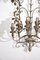 Wrought Iron Wall Sconce with Gold Leaf Decoration 5