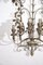 Wrought Iron Wall Sconce with Gold Leaf Decoration, Image 5