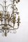 Wrought Iron Wall Sconce with Gold Leaf Decoration 6