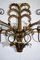 Wrought Iron Wall Sconce with Gilded Leaf and Palm Tree Decorations 4