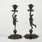 Bronze Candleholders, Set of 2, Image 1