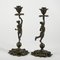 Bronze Candleholders, Set of 2 3