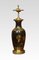 Lampe Vase Balustre Familiale Noire, 1920s 4