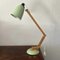 Lampe Maclamp Vintage Vert Pastel avec Bras en Bois, 1960s 1