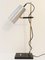 Vintage Brushed Aluminum Table Lamp, 1970s 2