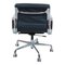 EA-217 Desk Chair in Black Leather by Charles Eames for Vitra, 1960s, Image 4