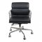 EA-217 Desk Chair in Black Leather by Charles Eames for Vitra, 1960s 5