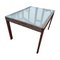 Mid-Century Satined Glass Extendable Dining Table, Image 3