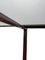 Mid-Century Satined Glass Extendable Dining Table 7