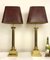 Large Mid-Century Table Lamps from Vereinigte Werkstätten Germany, 1960s, Set of 2 3