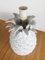 Vintage Pineapple White Ceramic Lamp in the style of Tommaso Barbi, Italy, 1970s, Image 7