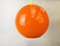 Lampe à Suspension Space Age Orange, 1960s 1