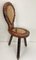 Spanish Brutalist Tripod Birthing Chair with Goat Skin, 1960s 2