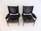 Modus Leather Armchairs by Kristian Vedel for Søren Willadsen, Set of 2 14