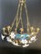 Lustre en Opalin Deckenlampen, Frankreich, 1900er 2