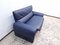 2-Seater FSM Leather Sofa Leather Sofa in Blue from De Sede, 2011 3
