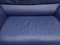 2-Seater FSM Leather Sofa Leather Sofa in Blue from De Sede, 2011, Image 6