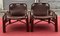 Leder & Bambus Stühle von Tito Agnoli, 1960er, 2er Set 11