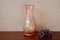 Bohemian Pink Glass Carafe, 1950s 1