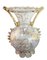 Murano Venetian Murano Glass Vase, 1920s 1