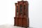 Renaissance French Bookcase Cabinet in Barley Twist Oak 1870s 5