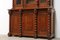 Renaissance French Bookcase Cabinet in Barley Twist Oak 1870s 11