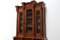 Renaissance French Bookcase Cabinet in Barley Twist Oak 1870s 9