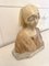 Antique Victorian Alabaster Bust, 1860 4