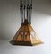 Art Deco Dutch Amsterdam School Pendant Light, Netherlands, 1920s 1