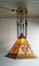 Lámpara colgante Art Déco holandesa de Amsterdam, Países Bajos, años 20, Imagen 3
