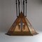 Art Deco Dutch Amsterdam School Pendant Light, Netherlands, 1920s 18