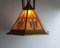 Lámpara colgante Art Déco holandesa de Amsterdam, Países Bajos, años 20, Imagen 15