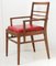 Mid-Century Chair in Oak & Skaï attributed to René Gabriel, 1940s 12