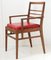 Mid-Century Chair in Oak & Skaï attributed to René Gabriel, 1940s, Image 12