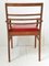 Mid-Century Chair in Oak & Skaï attributed to René Gabriel, 1940s, Image 9