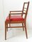 Mid-Century Chair in Oak & Skaï attributed to René Gabriel, 1940s, Image 7