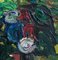 Gian Rodolfo D'accardi, Bouquet en Fleurs, Oil on Wood, Framed 5