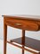 Table de Chevet Scandinave avec Avion Ovale, 1960s 5