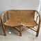 Two-Seater Wicker Love Seat 5